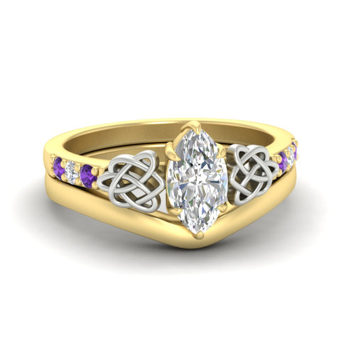 celtic-knot-marquise-cut-purple-topaz-ring-with-plain-band-set-in-yellow-gold-fdens2255mqgvitosleep-nl-yg-ws3.jpg