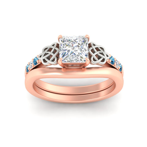 celtic-knot-princess-cut-blue-topaz-ring-with-plain-band-set-in-rose-gold-fdens2255prgicbltoangle5-nl-rg-ws3.jpg