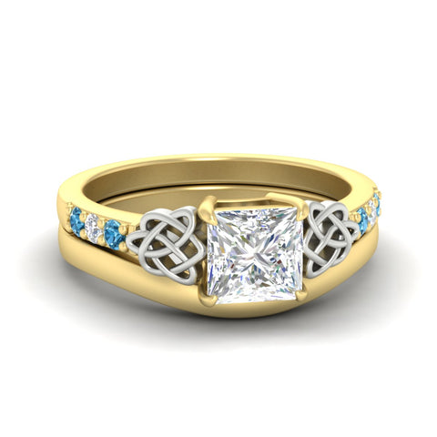 celtic-knot-princess-cut-blue-topaz-ring-with-plain-band-set-in-yellow-gold-fdens2255prgicbltosleep-nl-yg-ws3.jpg