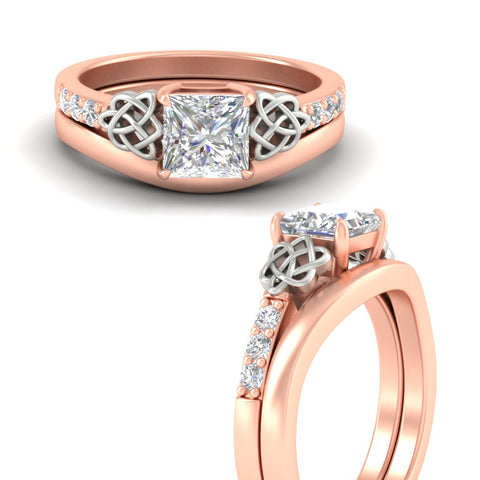 celtic-knot-princess-cut-diamond-ring-with-plain-band-set-in-rose-gold-fdens2255prangle3-nl-rg-ws3.jpg
