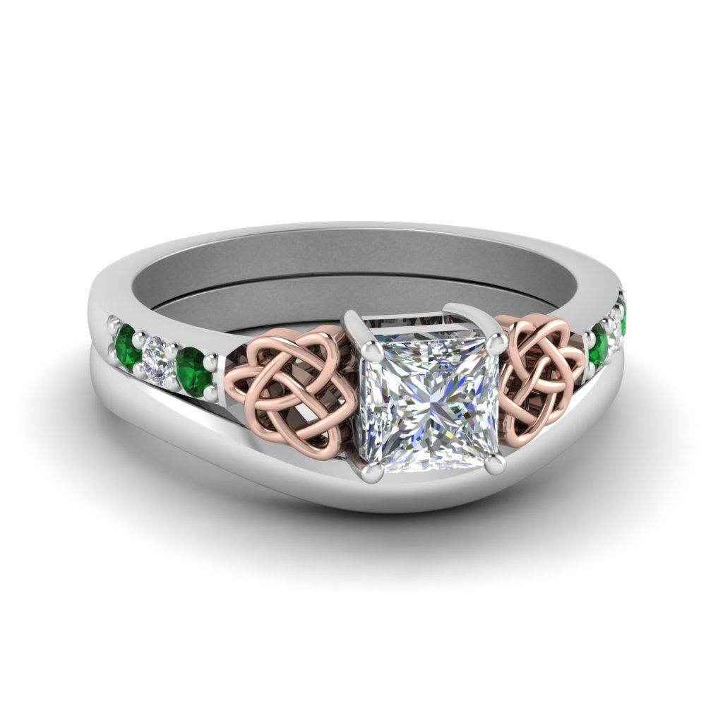 celtic-knot-princess-cut-diamond-ring-with-plain-band-set-with-emerald-in-white-gold-FDENS2255B3PRGEMGR-NL-WG_6e36a940-d175-4497-a47a-f12f1575aad8?v=1756976852