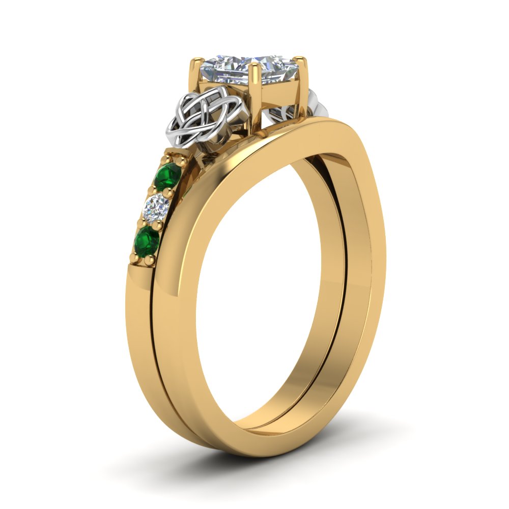 celtic-knot-princess-cut-diamond-ring-with-plain-band-set-with-emerald-in-yellow-gold-FDENS2255B3PRGEMGRANGLE2-NL-YG_fed595d2-14f8-42bd-b9cd-56b9b691e504?v=1756976852