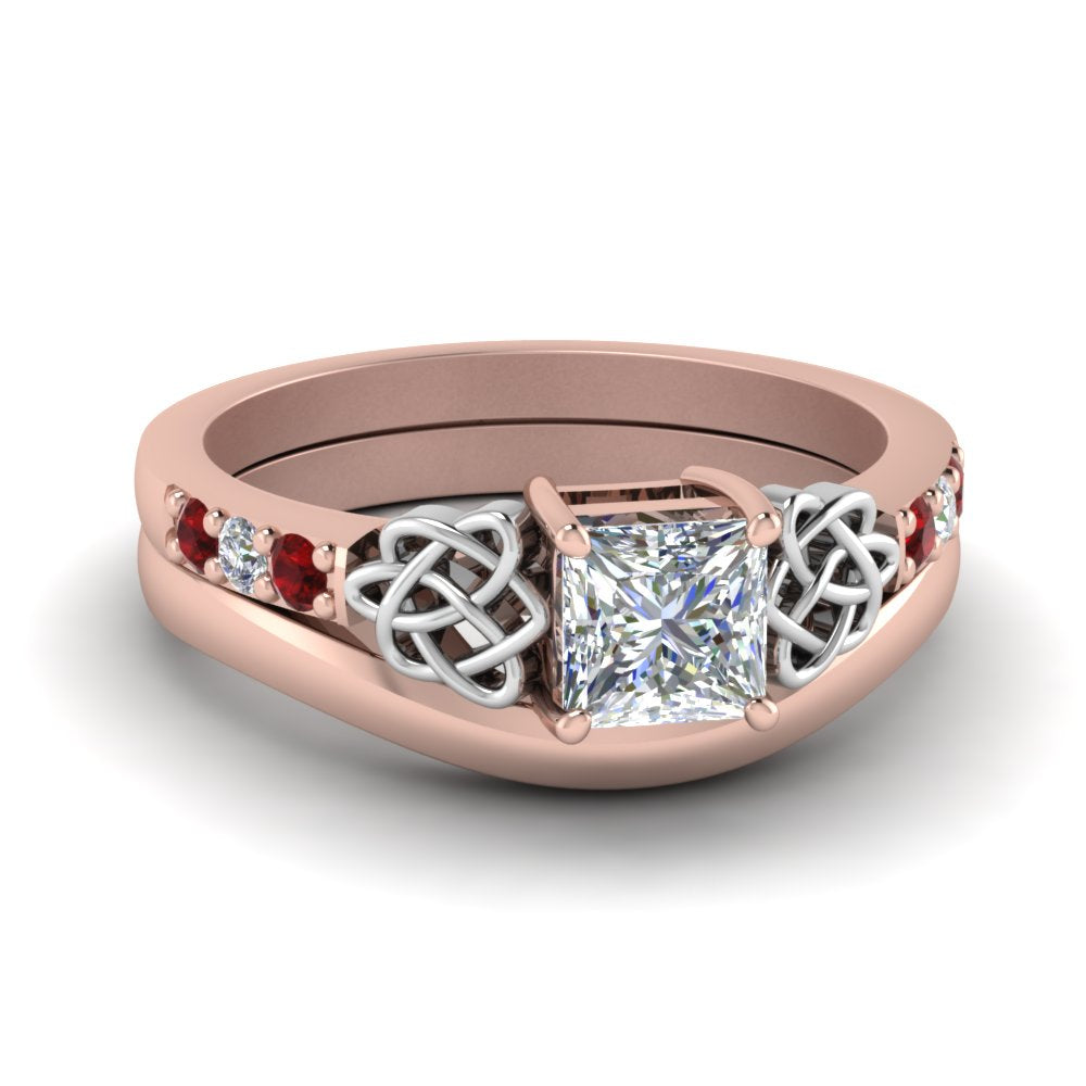 celtic-knot-princess-cut-diamond-ring-with-plain-band-set-with-ruby-in-rose-gold-FDENS2255B3PRGRUDR-NL-RG_7f6891ad-9dfc-4b42-be84-49e6c97fa925?v=1756976852