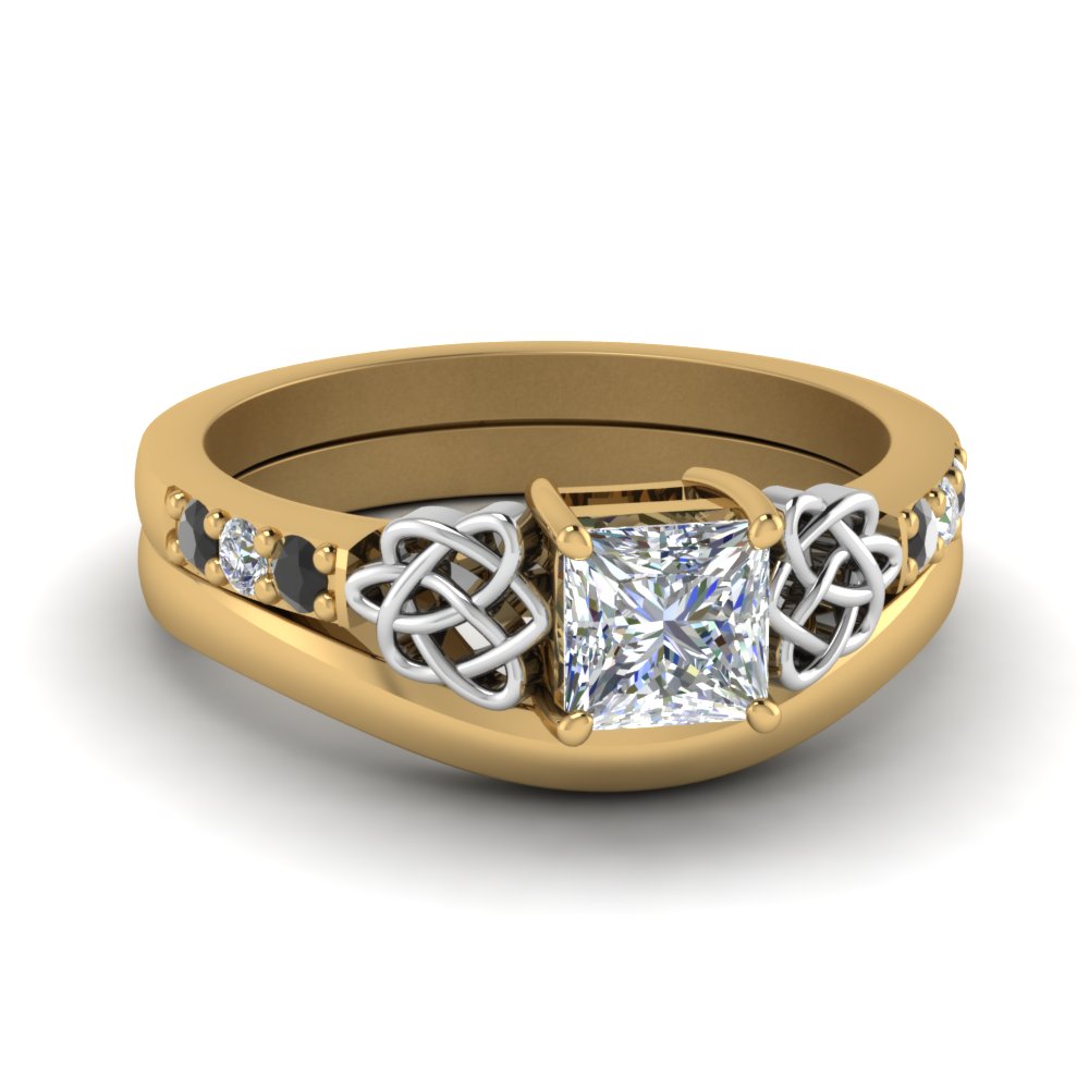 celtic-knot-princess-cut-ring-with-plain-band-set-in-yellow-gold-with-black-diamond-in-yellow-gold-FDENS2255B3PRGBLACK-NL-YG_1dce783a-ed92-473c-8501-2f0345dede1b?v=1756976852