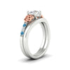 Load image into Gallery viewer, celtic-knot-round-cut-blue-topaz-ring-with-plain-band-set-in-white-gold-fdens2255rogicbltoangle2-nl-wg-ws3.jpg