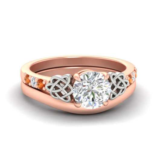 celtic-knot-round-cut-orange-sapphire-ring-with-plain-band-set-in-rose-gold-fdens2255rogsaorsleep-nl-rg-ws3.jpg