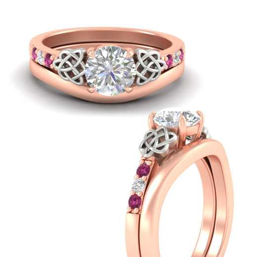 celtic-knot-round-cut-pink-sapphire-ring-with-plain-band-set-in-rose-gold-fdens2255rogsadrpiangle3-nl-rg-ws3.jpg