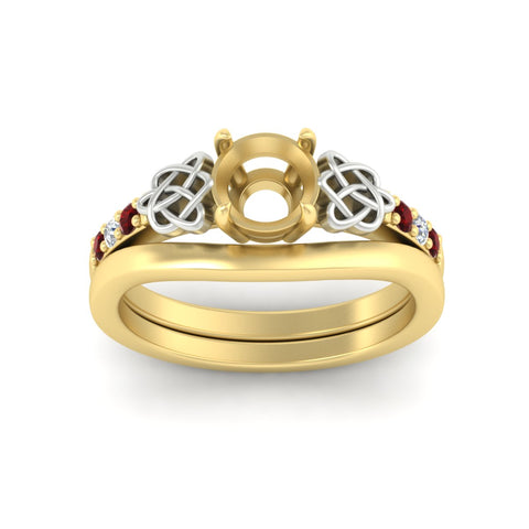 celtic-knot-semi-mount-ruby-ring-with-plain-band-set-in-yellow-gold-fdens2255smgrudrangle5-nl-yg-ws3.jpg
