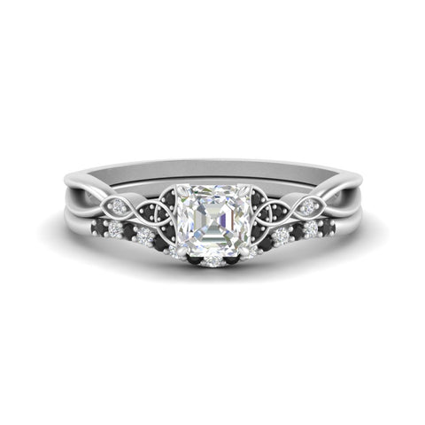 celtic-knot-split-asscher-cut-black-diamond-engagement-ring-in-white-gold-FD9609ASGBLACK-NL-WG