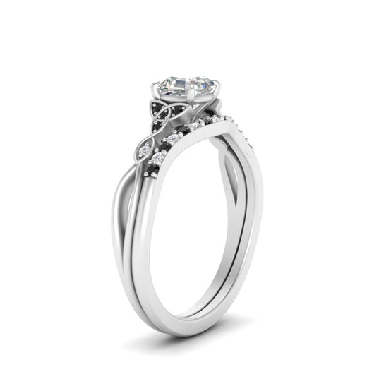 celtic-knot-split-asscher-cut-black-diamond-engagement-ring-in-white-gold-FD9609ASGBLACK-NL-WG