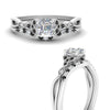 Load image into Gallery viewer, celtic-knot-split-asscher-cut-black-diamond-engagement-ring-in-white-gold-FD9609ASGBLACK-NL-WG
