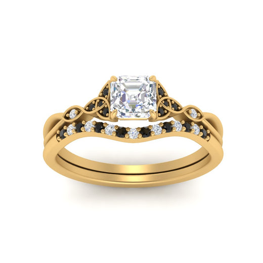 celtic-knot-split-asscher-cut-black-diamond-engagement-ring-in-yellow-gold-FD9609ASGBLACK-NL-YG