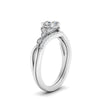 Load image into Gallery viewer, celtic-knot-split-asscher-cut-diamond-engagement-ring-in-white-gold-FD9609AS-NL-WG