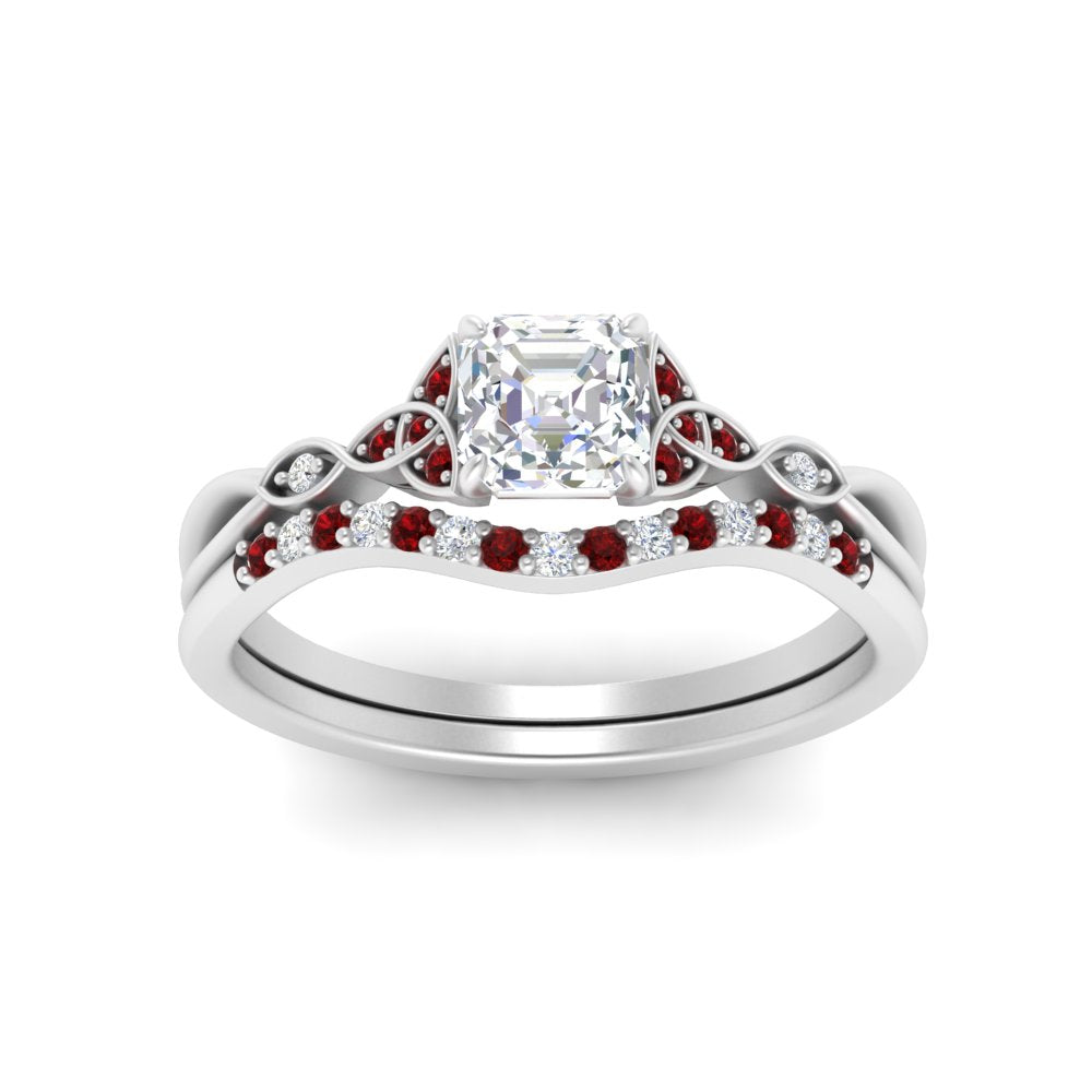 celtic-knot-split-asscher-cut-ruby-engagement-ring-in-white-gold-FD9609ASGRUDR-NL-WG