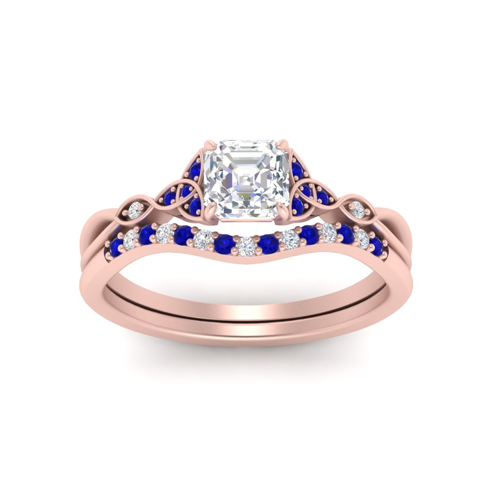 celtic-knot-split-asscher-cut-sapphire-engagement-ring-in-rose-gold-FD9609ASGSABL-NL-RG