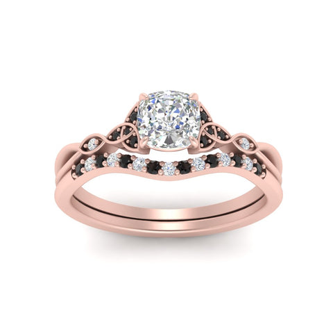 celtic-knot-split-cushion-cut-black-diamond-engagement-ring-in-rose-gold-FD9609CUGBLACK-NL-RG
