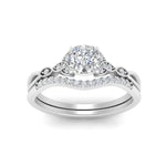 Load image into Gallery viewer, celtic-knot-split-cushion-cut-diamond-engagement-ring-in-white-gold-FD9609CU-NL-WG
