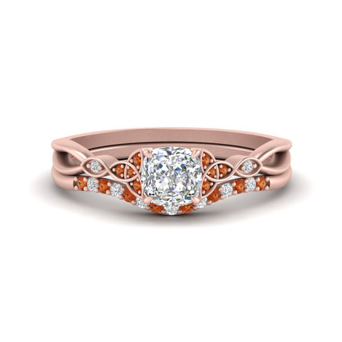 celtic-knot-split-cushion-cut-orange-sapphire-engagement-ring-in-rose-gold-FD9609CUGSAOR-NL-RG