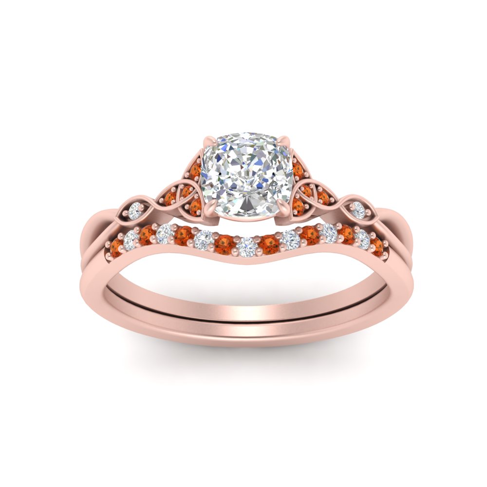 celtic-knot-split-cushion-cut-orange-sapphire-engagement-ring-in-rose-gold-FD9609CUGSAOR-NL-RG