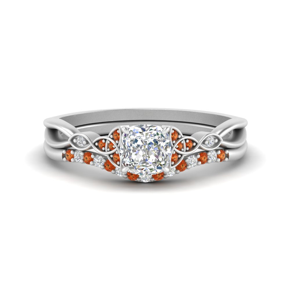 celtic-knot-split-cushion-cut-orange-sapphire-engagement-ring-in-white-gold-FD9609CUGSAOR-NL-WG