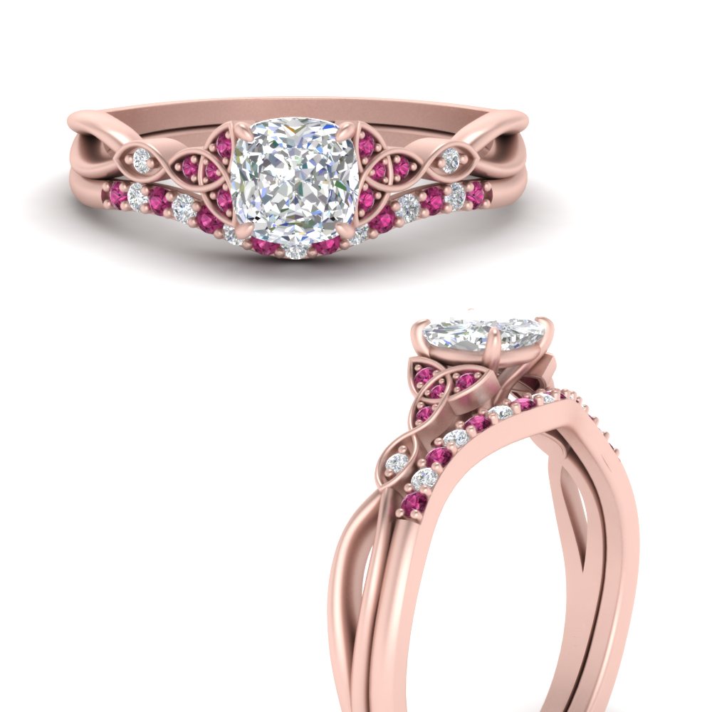 celtic-knot-split-cushion-cut-pink-sapphire-engagement-ring-in-rose-gold-FD9609CUGSADRPI-NL-RG