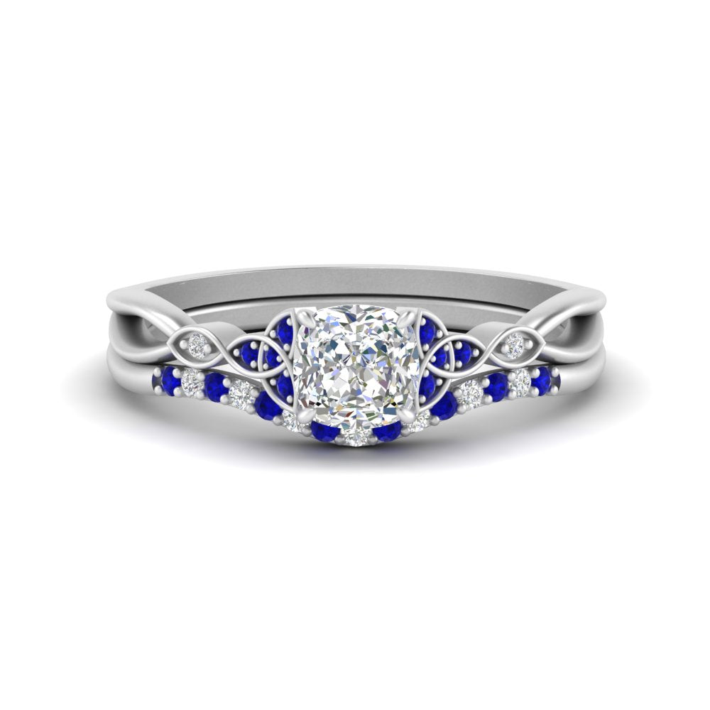 celtic-knot-split-cushion-cut-sapphire-engagement-ring-in-white-gold-FD9609CUGSABL-NL-WG