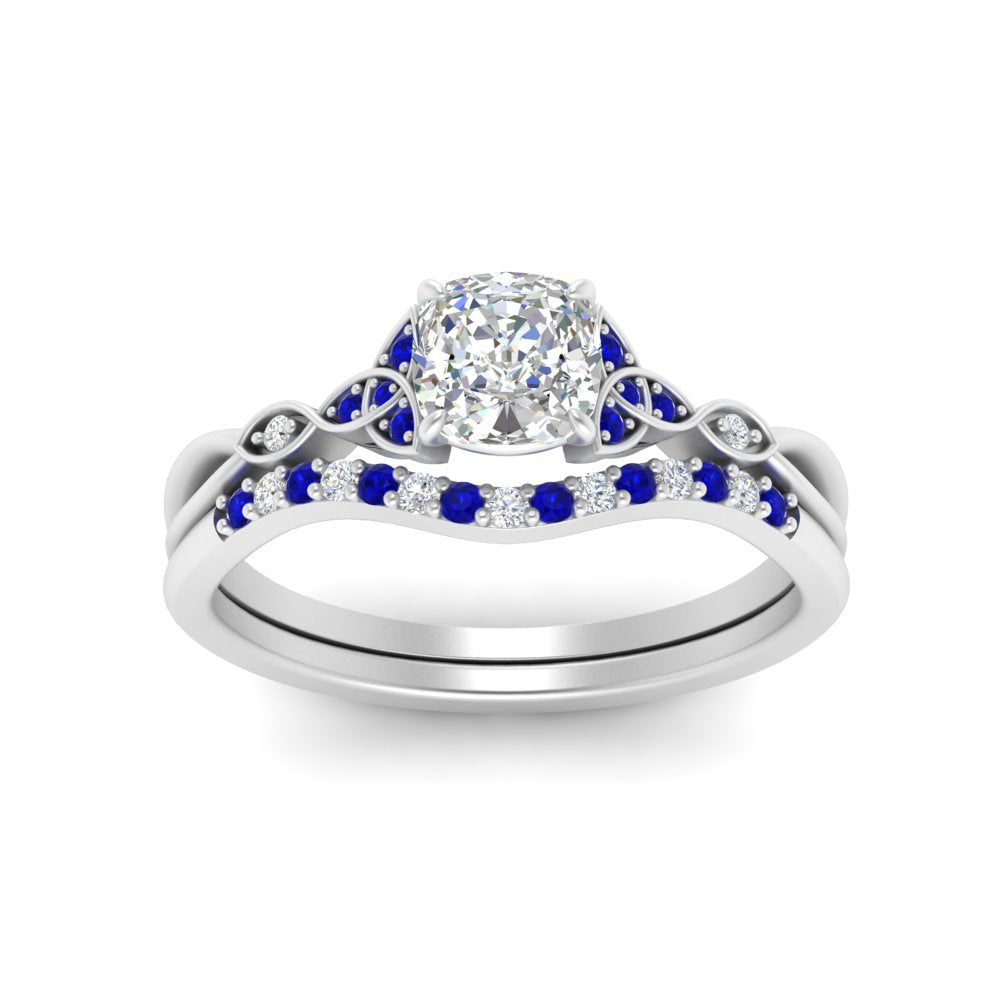 celtic-knot-split-cushion-cut-sapphire-engagement-ring-in-white-gold-FD9609CUGSABL-NL-WG