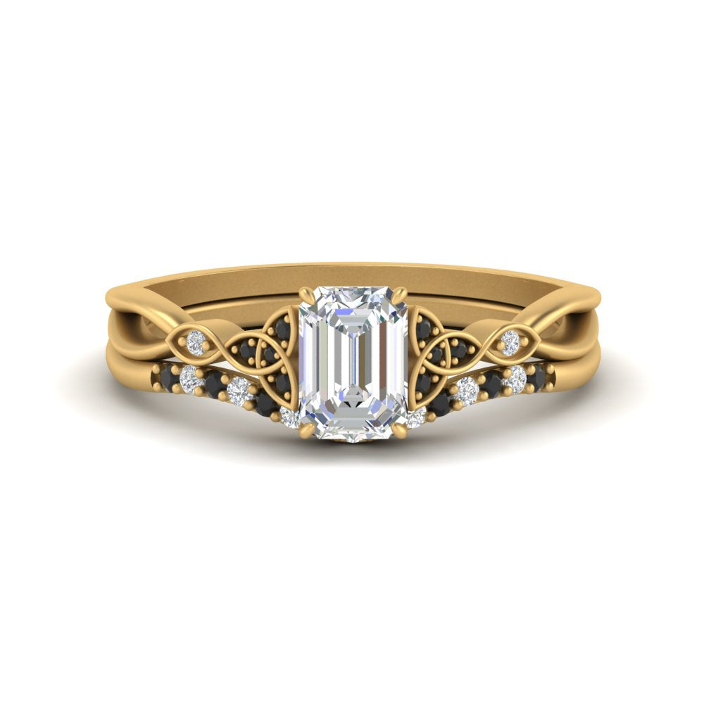 celtic-knot-split-emerald-cut-black-diamond-engagement-ring-in-yellow-gold-FD9609EMGBLACK-NL-YG