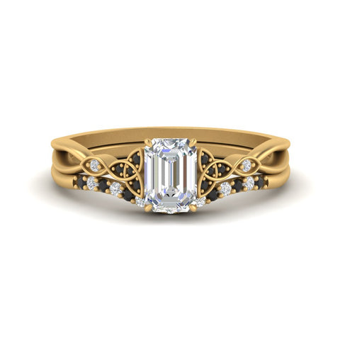 celtic-knot-split-emerald-cut-black-diamond-engagement-ring-in-yellow-gold-FD9609EMGBLACK-NL-YG