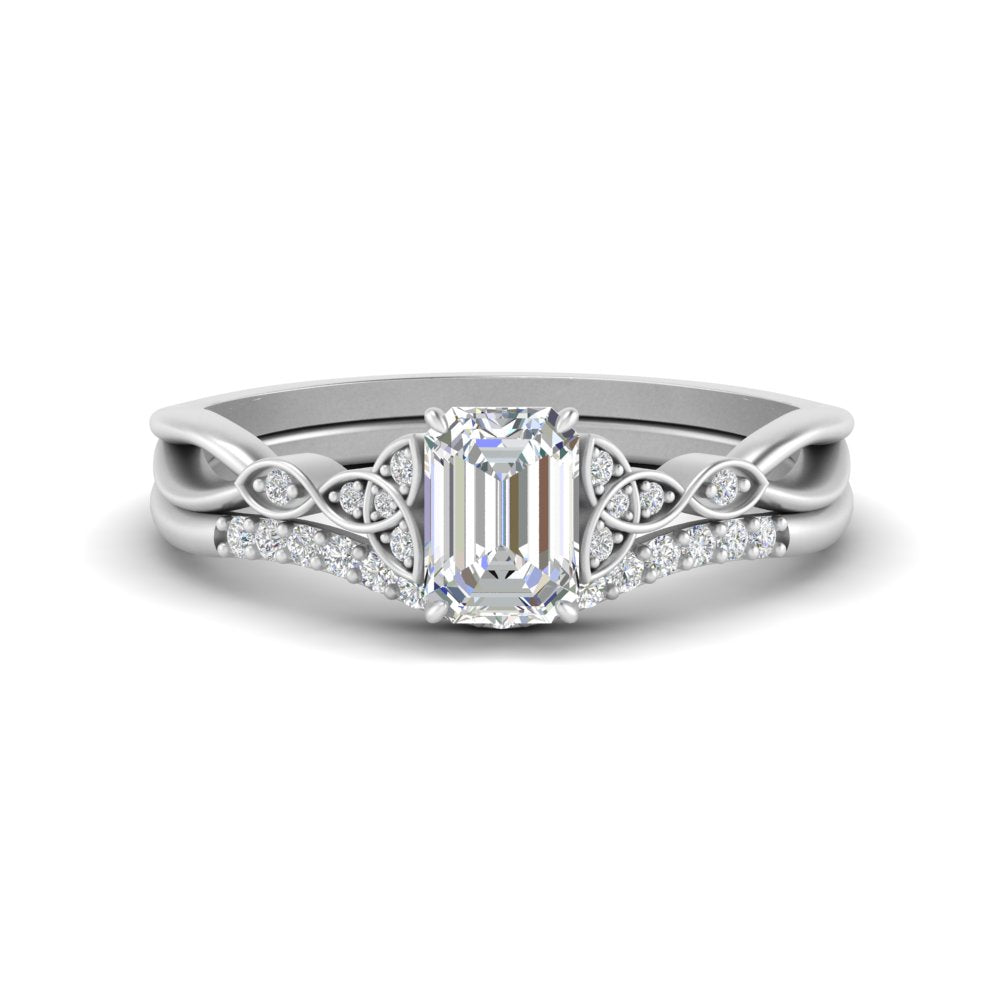 celtic-knot-split-emerald-cut-diamond-engagement-ring-in-white-gold-FD9609EM-NL-WG