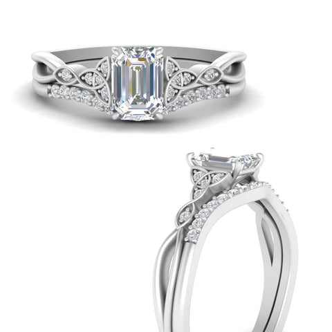 celtic-knot-split-emerald-cut-diamond-engagement-ring-in-white-gold-FD9609EM-NL-WG