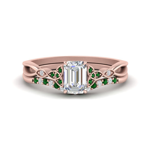 celtic-knot-split-emerald-cut-emerald-engagement-ring-in-rose-gold-FD9609EMGEMGR-NL-RG