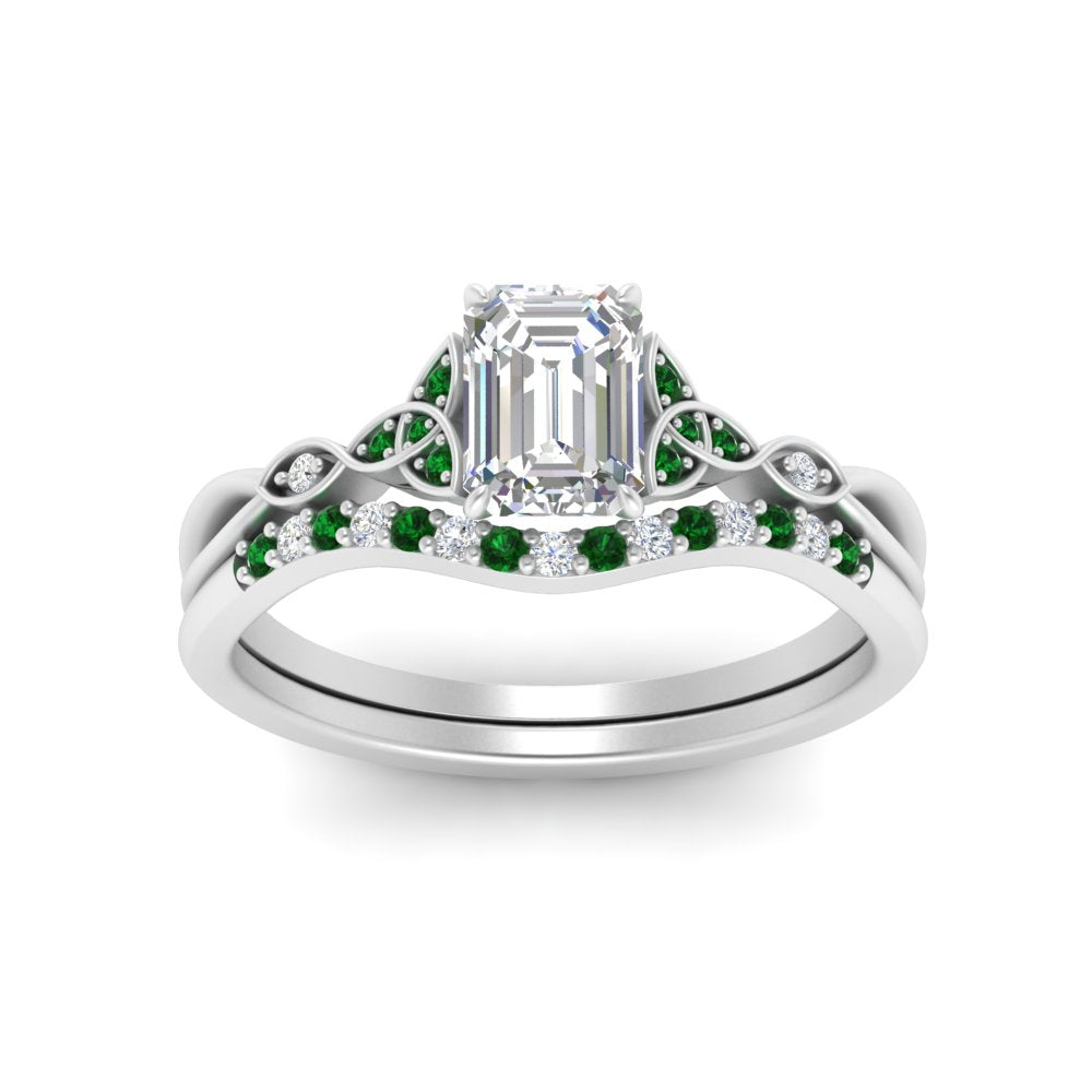 celtic-knot-split-emerald-cut-emerald-engagement-ring-in-white-gold-FD9609EMGEMGR-NL-WG