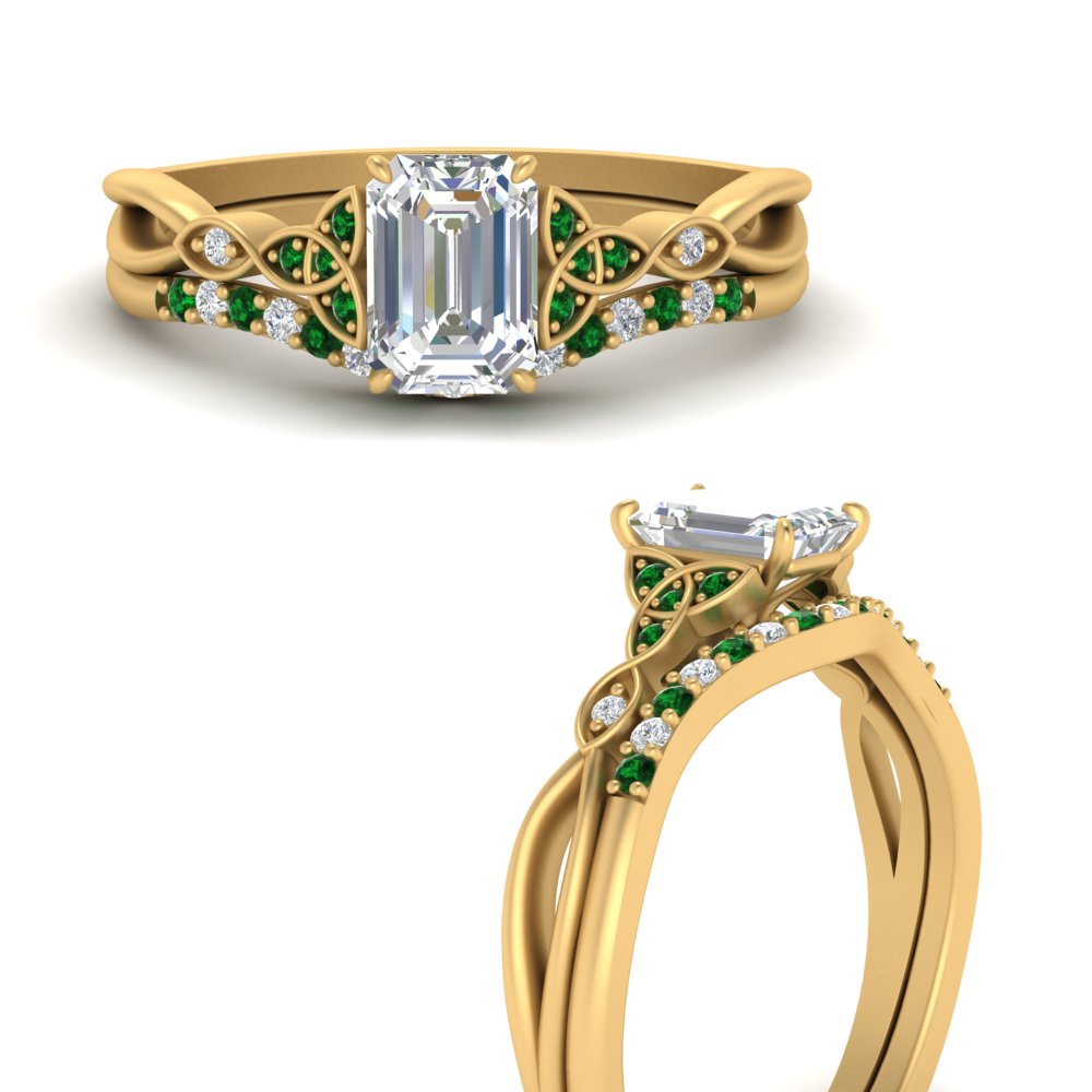 celtic-knot-split-emerald-cut-emerald-engagement-ring-in-yellow-gold-FD9609EMGEMGR-NL-YG