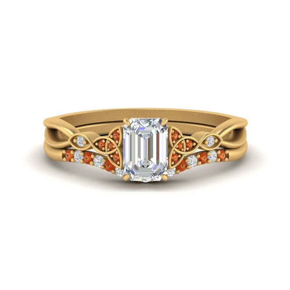 celtic-knot-split-emerald-cut-orange-sapphire-engagement-ring-in-yellow-gold-FD9609EMGSAOR-NL-YG