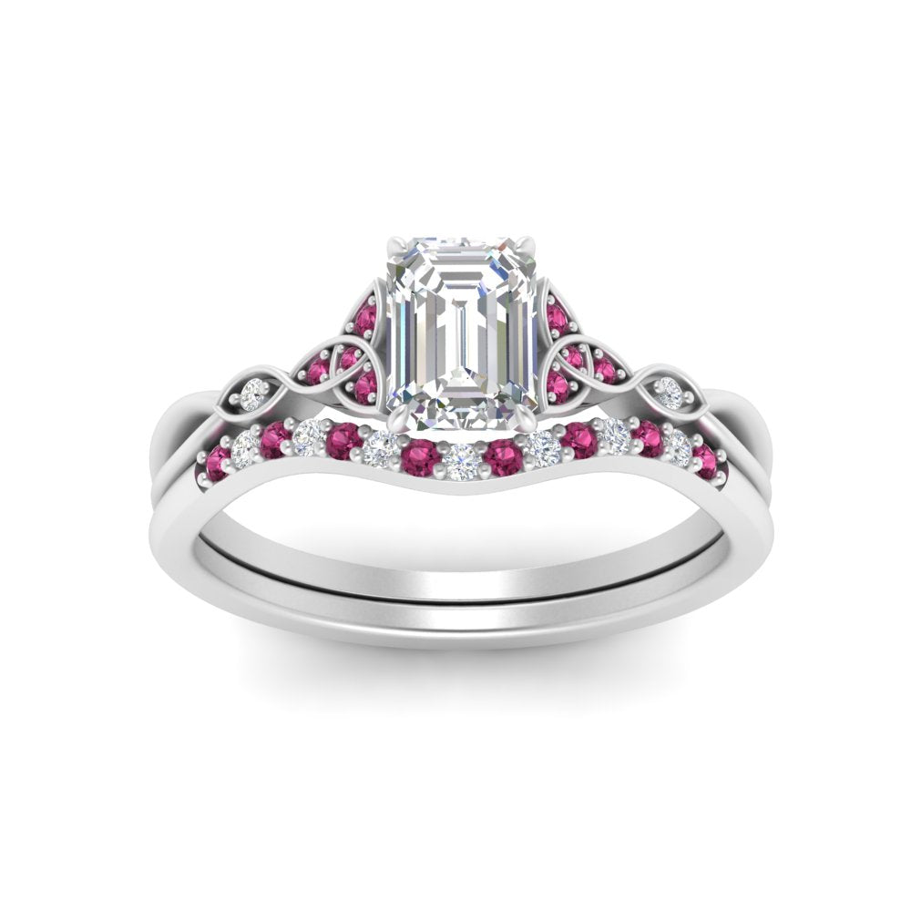 celtic-knot-split-emerald-cut-pink-sapphire-engagement-ring-in-white-gold-FD9609EMGSADRPI-NL-WG