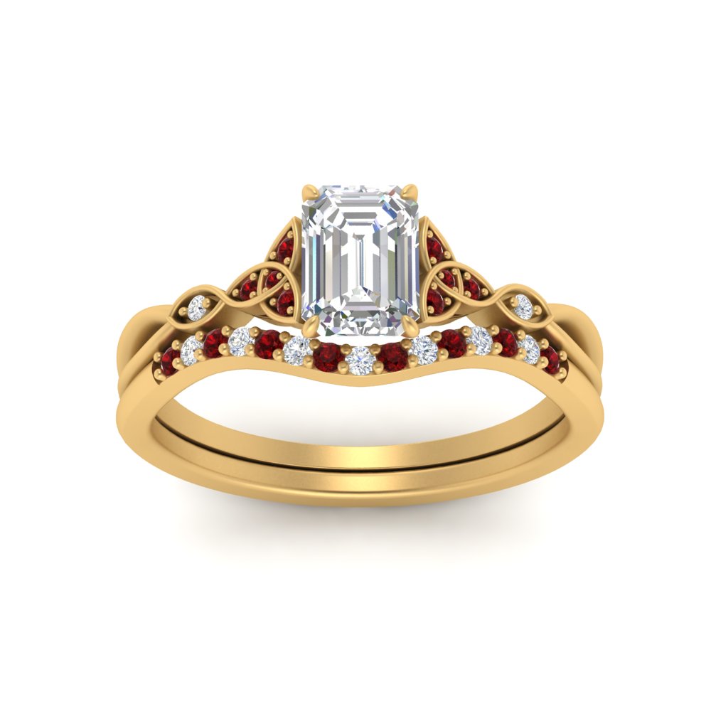celtic-knot-split-emerald-cut-ruby-engagement-ring-in-yellow-gold-FD9609EMGRUDR-NL-YG