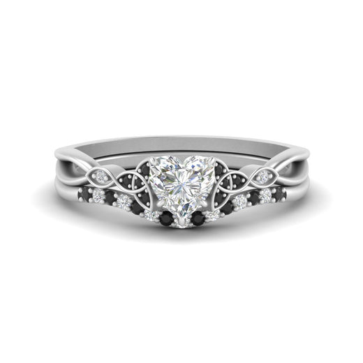 celtic-knot-split-heart-shaped-black-diamond-engagement-ring-in-white-gold-FD9609HTGBLACK-NL-WG