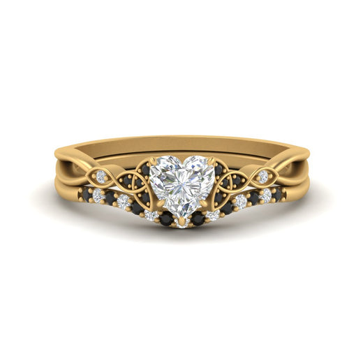 celtic-knot-split-heart-shaped-black-diamond-engagement-ring-in-yellow-gold-FD9609HTGBLACK-NL-YG