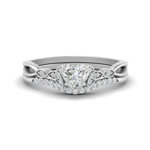 celtic-knot-split-heart-shaped-diamond-engagement-ring-in-white-gold-FD9609HT-NL-WG