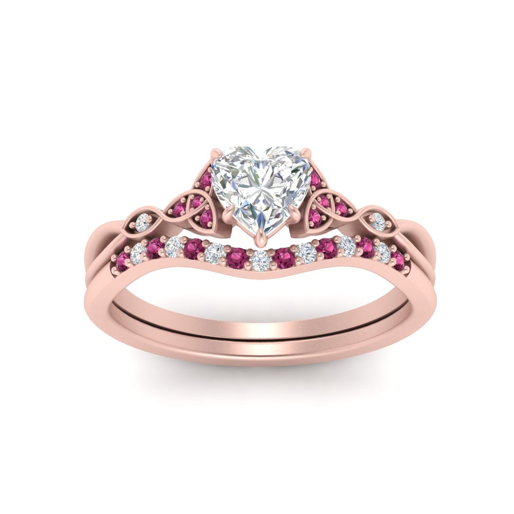 celtic-knot-split-heart-shaped-pink-sapphire-engagement-ring-in-rose-gold-FD9609HTGSADRPI-NL-RG