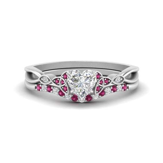 celtic-knot-split-heart-shaped-pink-sapphire-engagement-ring-in-white-gold-FD9609HTGSADRPI-NL-WG
