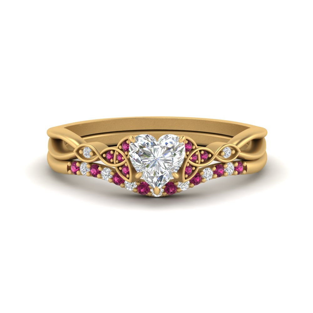 celtic-knot-split-heart-shaped-pink-sapphire-engagement-ring-in-yellow-gold-FD9609HTGSADRPI-NL-YG