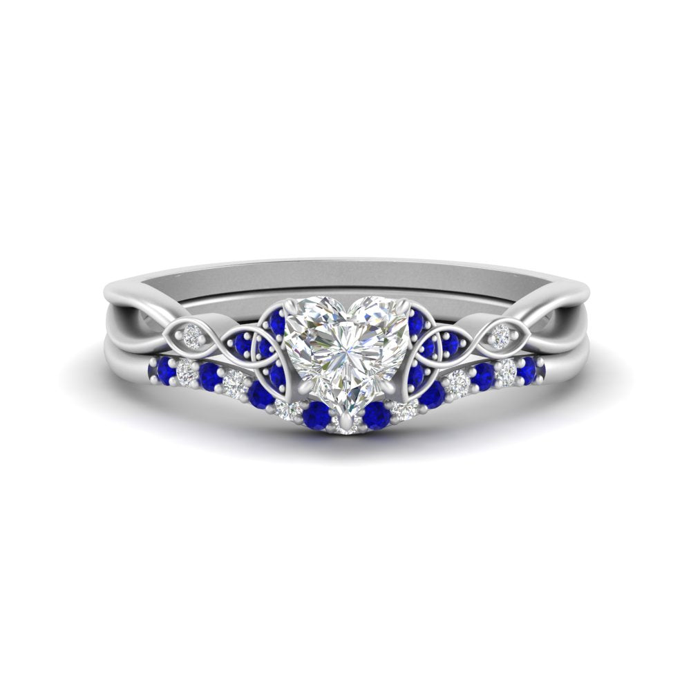 celtic-knot-split-heart-shaped-sapphire-engagement-ring-in-white-gold-FD9609HTGSABL-NL-WG