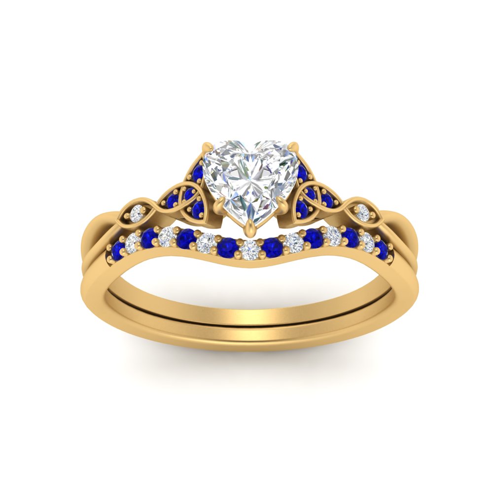celtic-knot-split-heart-shaped-sapphire-engagement-ring-in-yellow-gold-FD9609HTGSABL-NL-YG