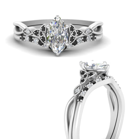 celtic-knot-split-marquise-cut-black-diamond-engagement-ring-in-white-gold-FD9609MQGBLACK-NL-WG