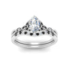 Load image into Gallery viewer, celtic-knot-split-marquise-cut-black-diamond-engagement-ring-in-white-gold-FD9609MQGBLACK-NL-WG