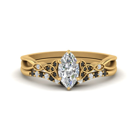 celtic-knot-split-marquise-cut-black-diamond-engagement-ring-in-yellow-gold-FD9609MQGBLACK-NL-YG