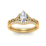Load image into Gallery viewer, celtic-knot-split-marquise-cut-diamond-engagement-ring-in-yellow-gold-FD9609MQ-NL-YG
