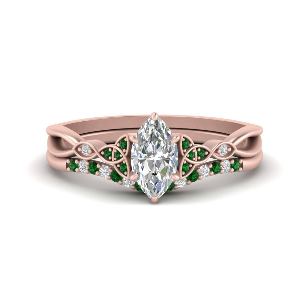 celtic-knot-split-marquise-cut-emerald-engagement-ring-in-rose-gold-FD9609MQGEMGR-NL-RG